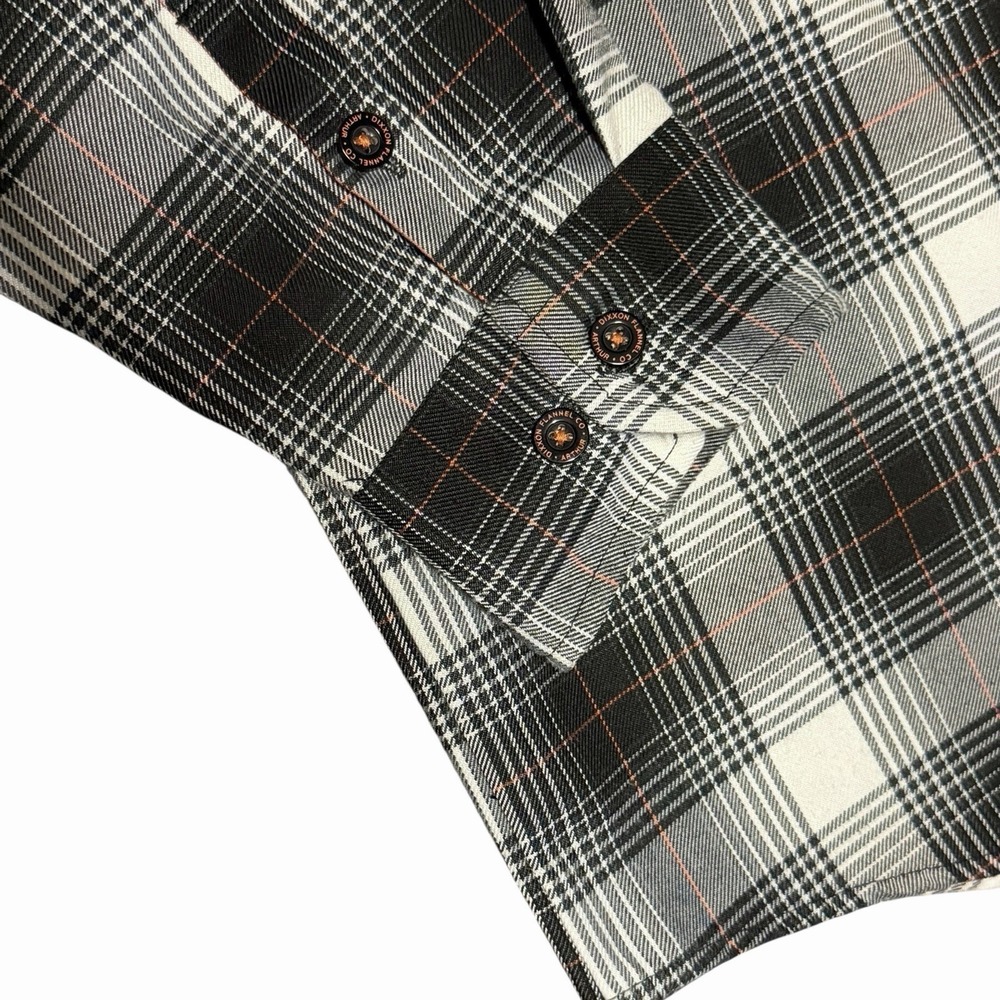 Dixxon Flannel Co The Arthur Flannel Shirt Mens XL Black Plaid Snap Buttons - Picture 5 of 10